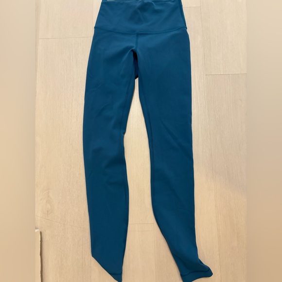 lululemon athletica Blue Leggings - Picture 1 of 2